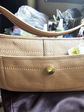 COACH NEW Leather Ergo Shoulder Bag